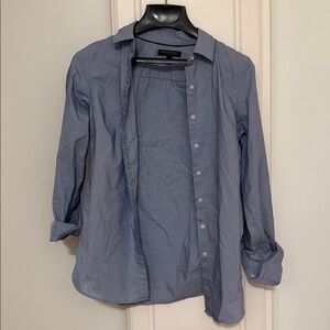 Banana Republic Blue Button-Up Shirt